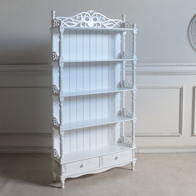 シェルフ,棚,オープンラック,収納,アジアン,ホワイト