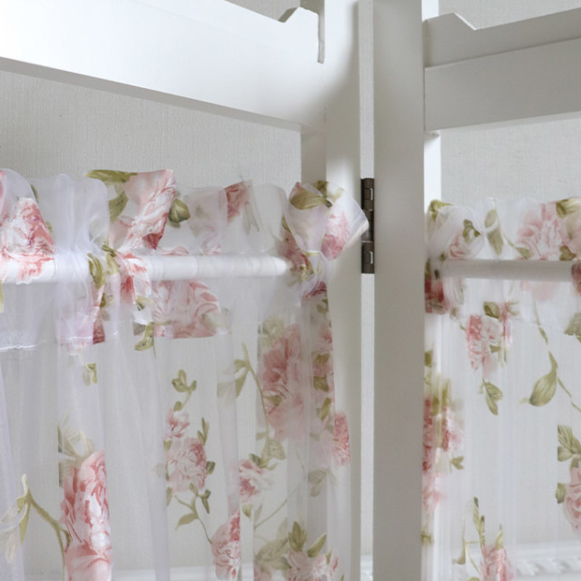 間仕切り,パーテーション,3連,ローズ