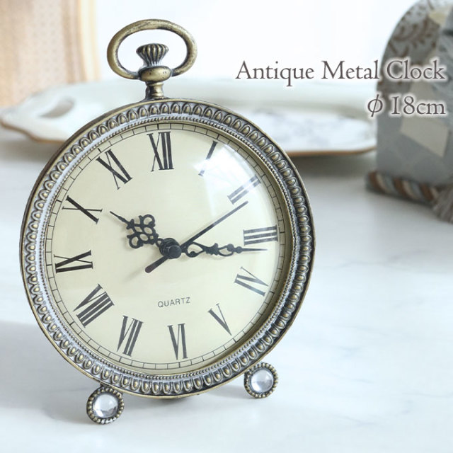 置時計,置き時計,置物,アンティーク,懐中時計風