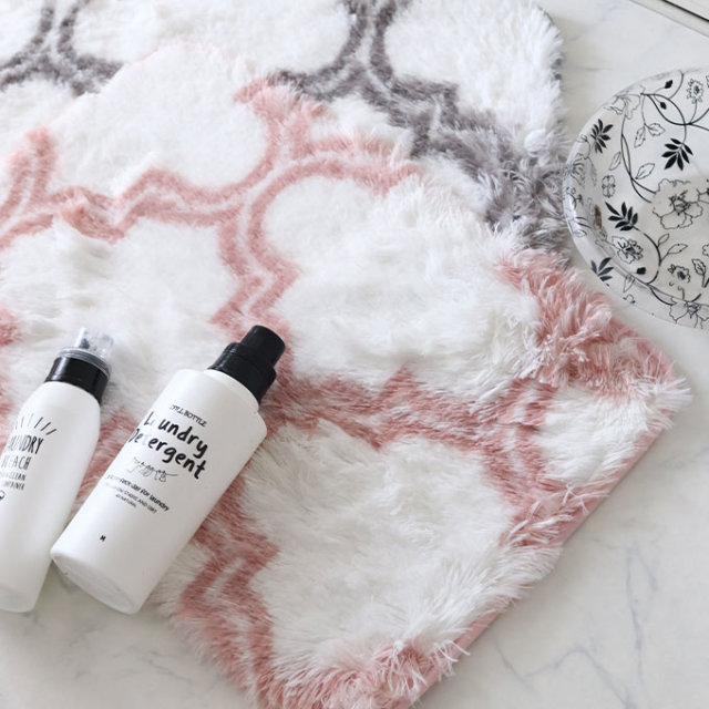 バスマット,お風呂マット,ふわふわ,モロッカン