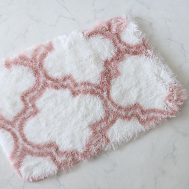 バスマット,お風呂マット,ふわふわ,モロッカン