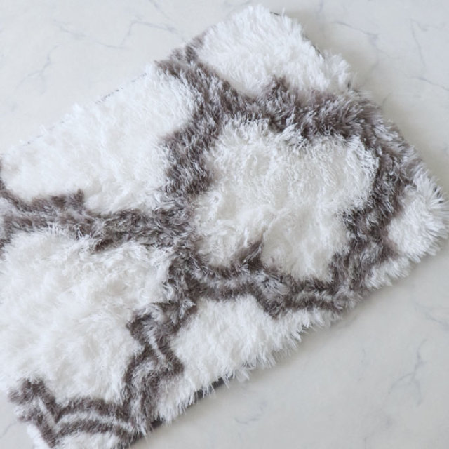 バスマット,お風呂マット,ふわふわ,モロッカン