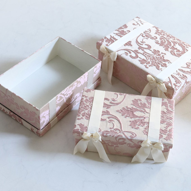 ボックス,3点セット,収納,箱,小物入れ,ピンク,おしゃれ,ヨーロピアン,ジェニファーテイラー,Jennifer Taylor,Leone