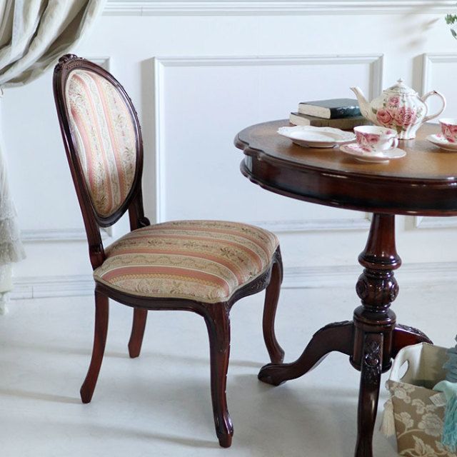 ダイニングチェア ストライプブラウン イタリアン｜おしゃれ家具通販 Y  