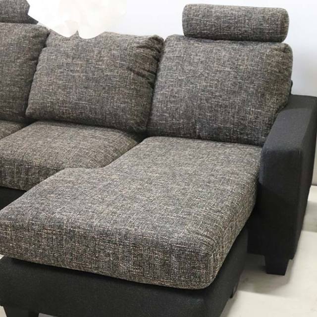 輸入家具 3WAYカウチソファ 三人掛け ファブリック リグナ