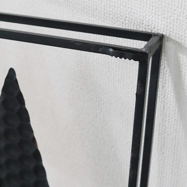 アイアン アートパネル ウォールデコレーション トライアングル