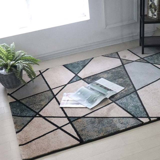 ラグ,マット,ラグマット,玄関マット,長方形,150×100cm,洗える,オールシーズン,おしゃれ,トルコ製,高級,モダン,BISTA