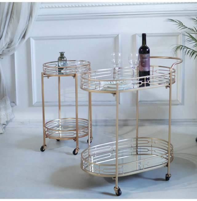 キッチンワゴン,キャスター付き,キッチン,ワゴン,2段,おしゃれ,アンティーク調,ヨーロピアン,Lサイズ