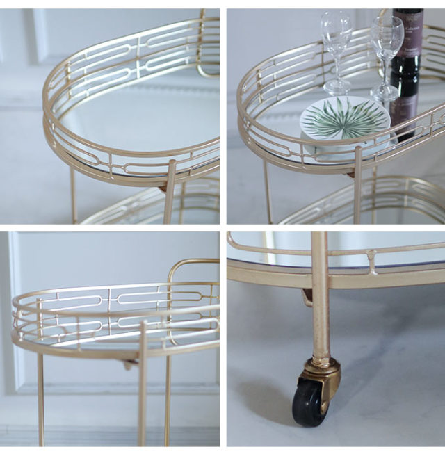 キッチンワゴン,キャスター付き,キッチン,ワゴン,2段,おしゃれ,アンティーク調,ヨーロピアン,Lサイズ