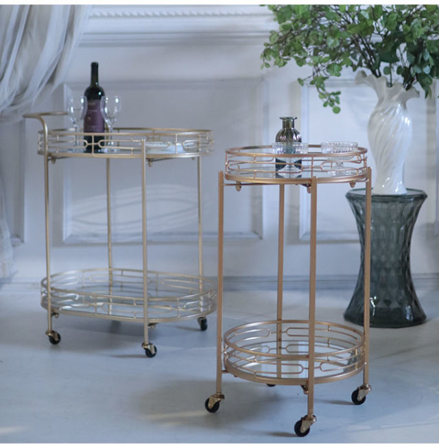 キッチンワゴン,キャスター付き,キッチン,ワゴン,2段,おしゃれ,アンティーク調,ヨーロピアン,Lサイズ