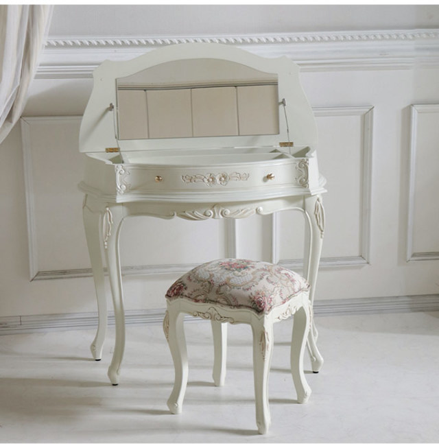 ドレッサー,デスク,姫家具,アンティーク,ホワイト