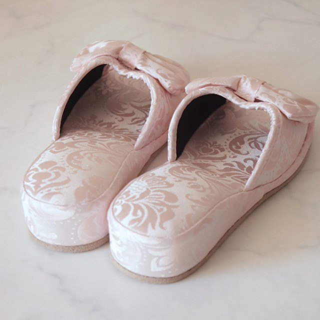 スリッパ,ルームシューズ,Lサイズ,室内用,来客用,おしゃれ,ジェニファーテイラー,Haruno-PK