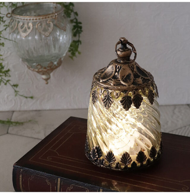 ランタン,LED,led,アンティーク調,電池式,照明,ランプ,ハンギングランプ,ミュルーズ,Sサイズ