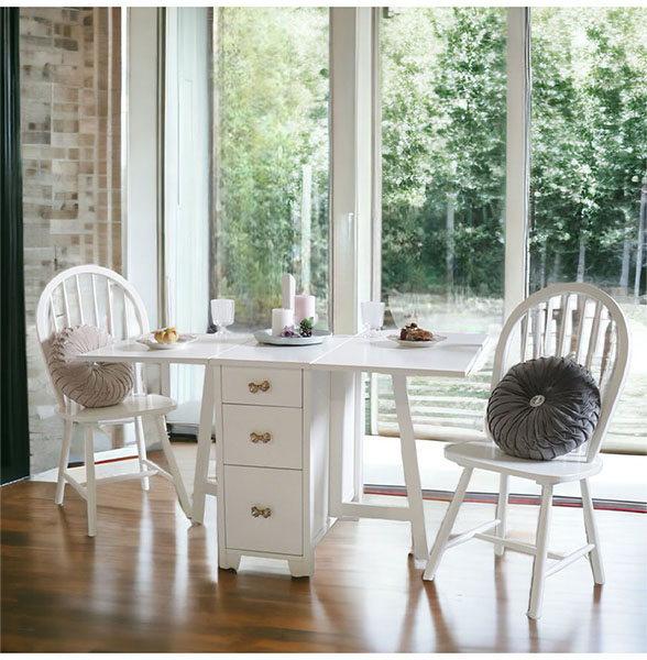 姫系家具,輸入家具,白家具,ロマプリ,ダイニングセット,2人掛け,2人用,かわいい,おしゃれ-5