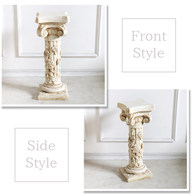 r133 ガーデンコラム ローズのデコレーションが華やかでゴージャスな