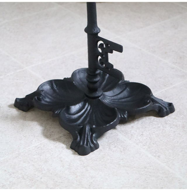 アンティーク調,傘立て,アンブレラスタンド,鍵型,ブラック