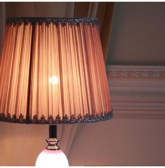 ランプ,間接照明,卓上,ロココ,ピンク