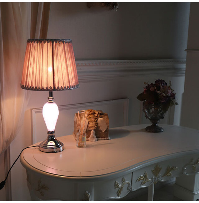 ランプ,間接照明,卓上,ロココ,ピンク