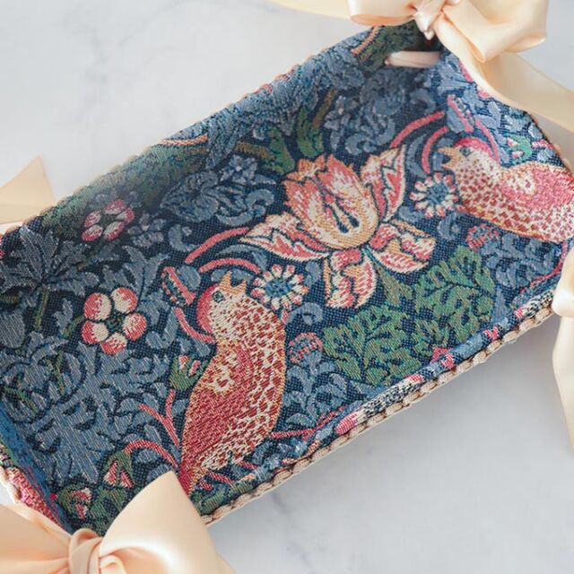 ジェニファーテイラー,トレイ,長方形,イチゴ泥棒