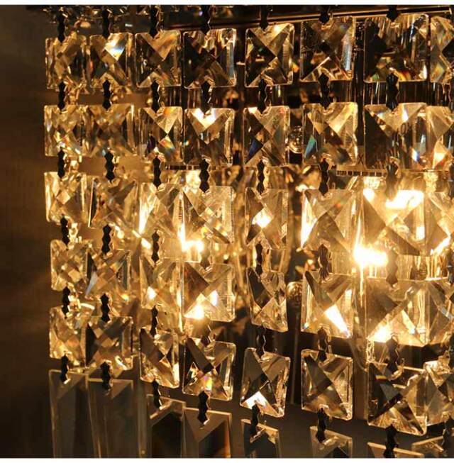 クリスタルウォールランプ TUSU 2灯｜おしゃれインテリア 照明通販 Y  