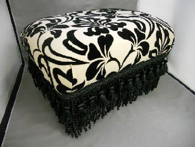 Φ【美品】ジェニファーテイラー Heirloom オットマン フットスツール ② Φ【美品】ジェニファーテイラー Heirloom オットマン フット