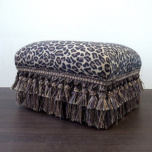 ジェニファーテイラー・フットスツール・Espresso｜おしゃれインテリア