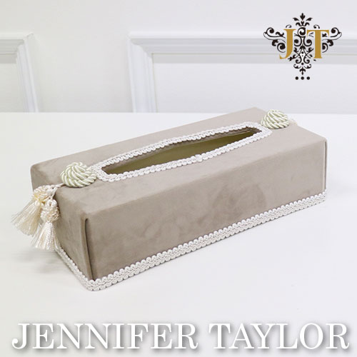 【まとめ買い割引対象品】 ジェニファーテイラー Jennifer Taylor ティッシュボックス-Velours-GB