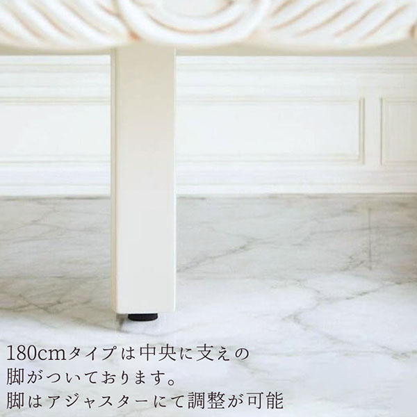 アンティーク調のヨーロピアンデザインが魅力のテレビボード。猫脚が特徴的な輸入家具で、リビングを優雅に演出します。-13