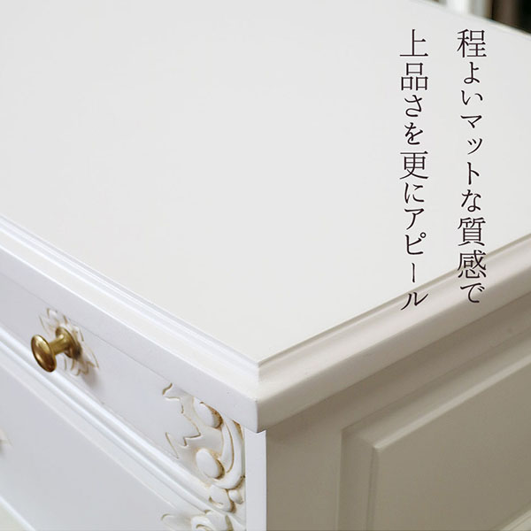 アンティーク調のヨーロピアンデザインが魅力のテレビボード。猫脚が特徴的な輸入家具で、リビングを優雅に演出します。-14