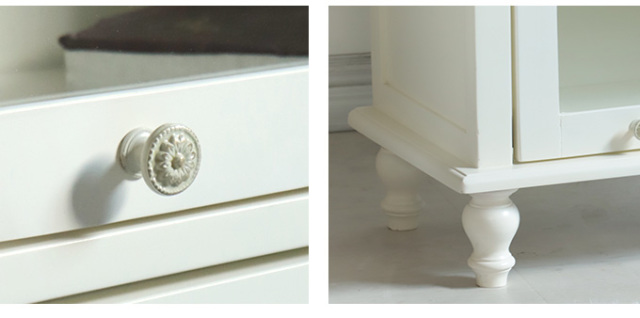 ブックケース,キャビネット,フラップ式,4段,ホワイト