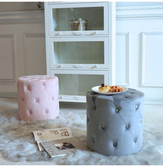 スツール,1人掛け,チェア,マカロン,グレー