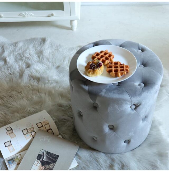 スツール,1人掛け,チェア,マカロン,グレー