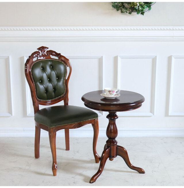 ダイニングチェア,イタリア製,本革,レザー,グリーン