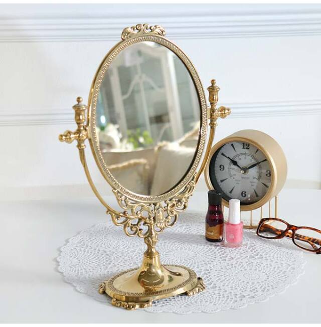 鏡,ミラー,卓上,クラシカル,イタリア製