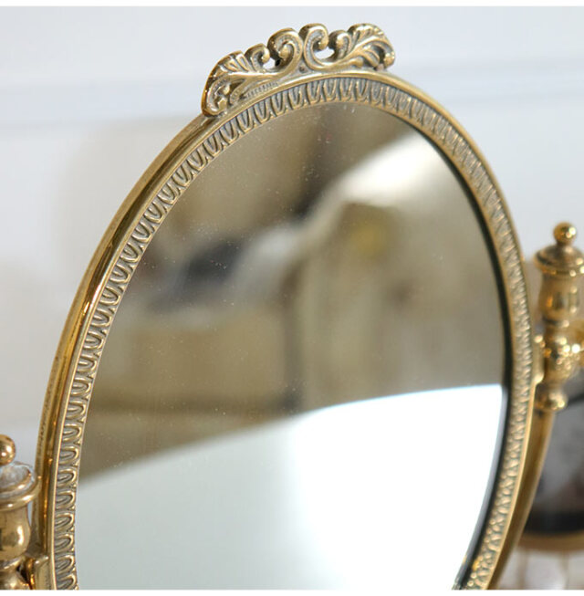 鏡,ミラー,卓上,クラシカル,イタリア製