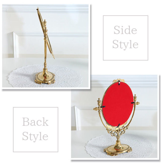 鏡,ミラー,卓上,クラシカル,イタリア製