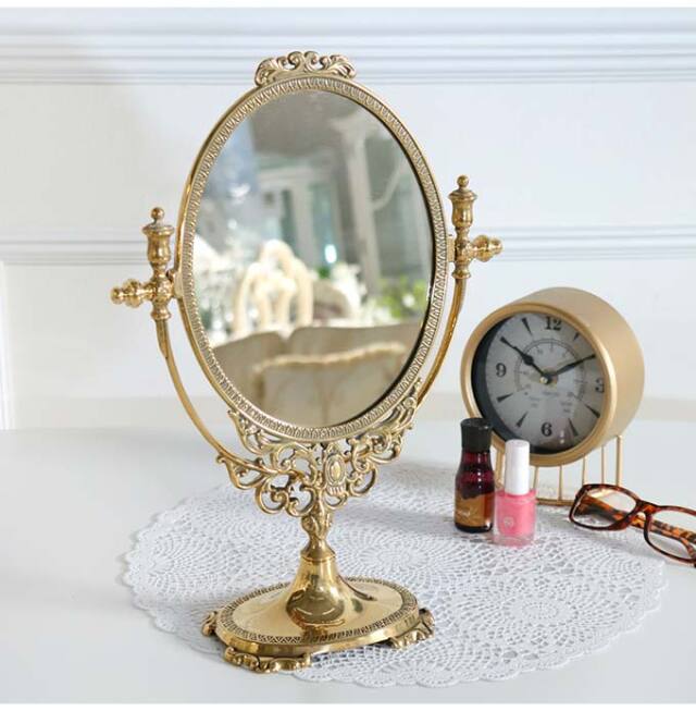 鏡,ミラー,卓上,クラシカル,イタリア製