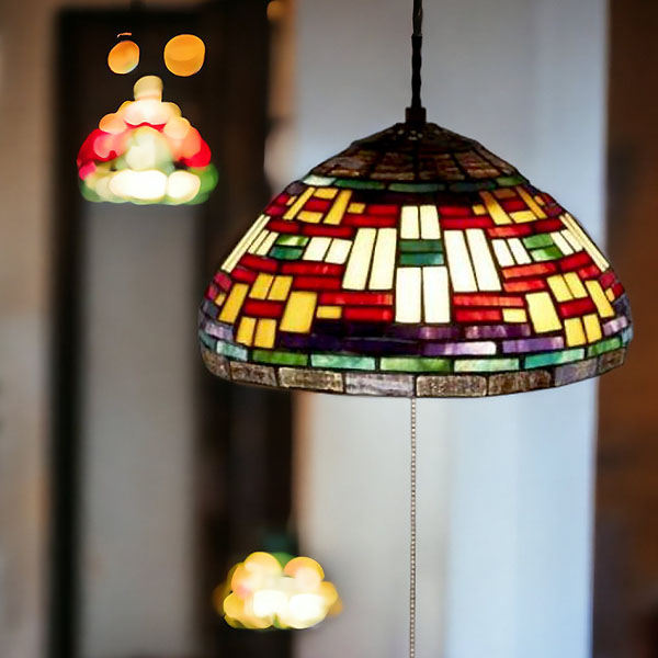 ステンドガラスランプ ペンダントライト エヴァ｜おしゃれインテリア