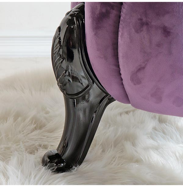 パンプキンスツール かぼちゃ パープル 脚の色が選べる｜おしゃれ