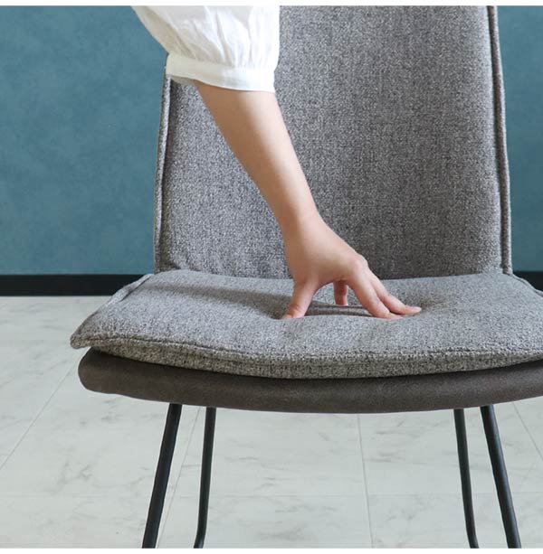 ダイニングテーブルセット,4人掛け,スモークオーク,レザー