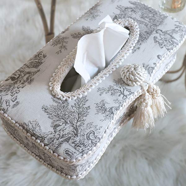 ジェニファーテイラー,ティッシュボックス,トワルドジュイ