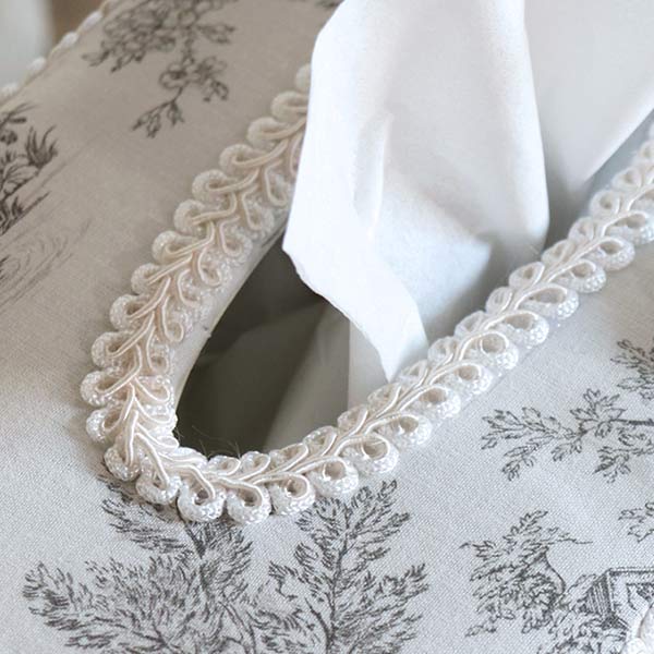 ジェニファーテイラー,ティッシュボックス,トワルドジュイ