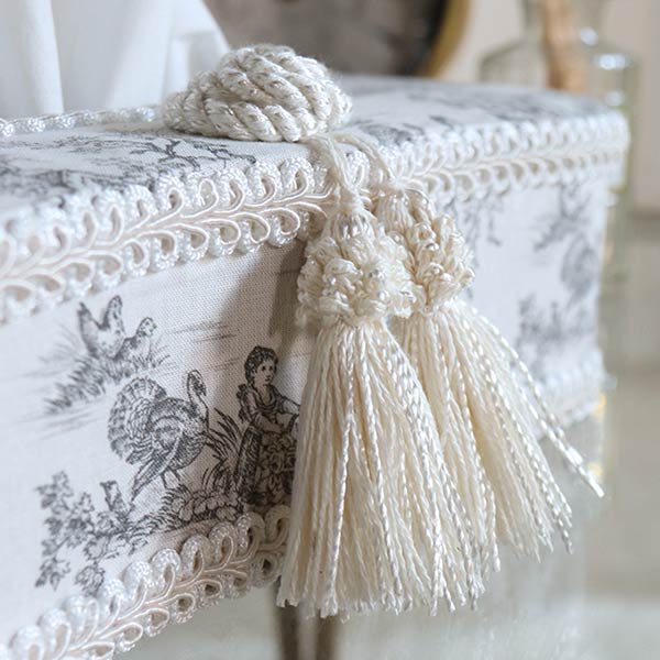 ジェニファーテイラー,ティッシュボックス,トワルドジュイ