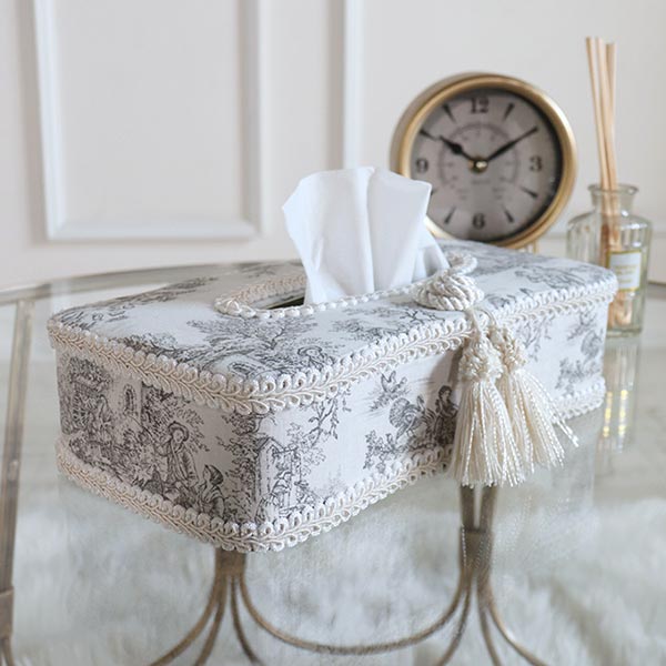 ジェニファーテイラー,ティッシュボックス,トワルドジュイ