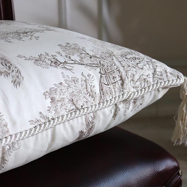 ジェニファーテイラー,クッション,大柄,トワルドジュイ