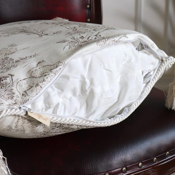 ジェニファーテイラー,クッション,大柄,トワルドジュイ