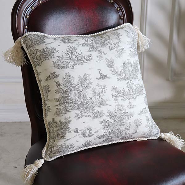 ジェニファーテイラー,クッション,トワルドジュイ