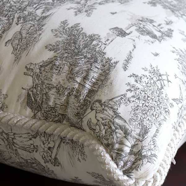 ジェニファーテイラー,クッション,トワルドジュイ