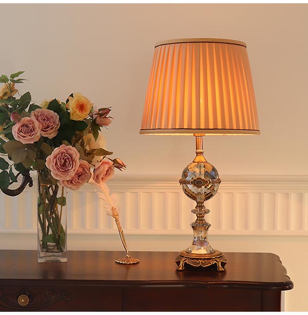 テーブルランプ,照明,アンティーク風,ロココ,オレンジ