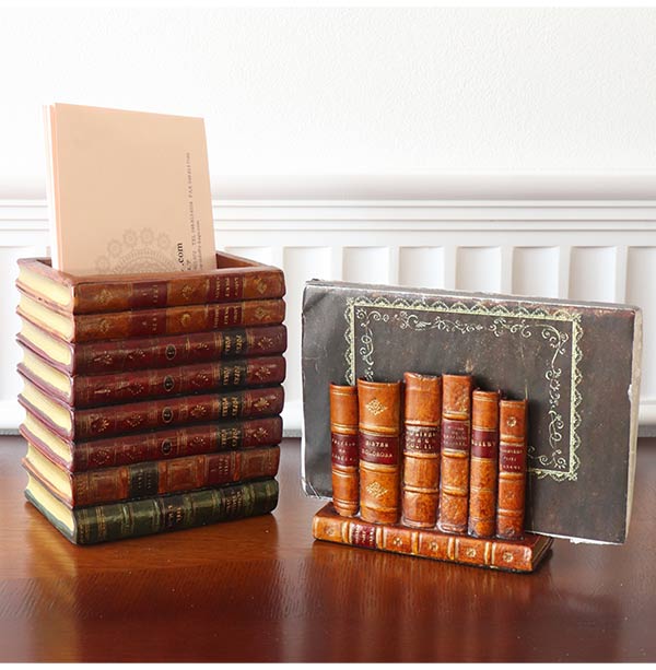 イギリス製 アンティーク風 ブック型レターラック｜おしゃれインテリア  